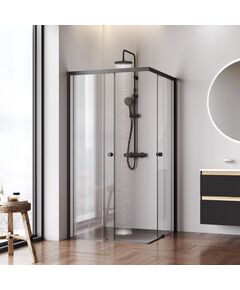 Купить W94G-403-100100-MТ1К X-joy душевое огражд квадратн.,раздвиж.двери 100x100 хром мат.,стекло прозрачн (w94g-403-100100-mт1к) по цене 40990 руб., в Санкт-Петебруге в интернет магазине 100-Систем, а также дургие товары AM.PM из раздела Душевые ограждения и Душевые кабины и ограждения