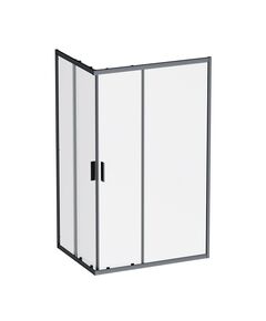 Купить W90G-403-120290-BT Gem душевое огражд прямоугольн.,раздвиж.двери 120x90 черный мат.,стекло прозрачн (w90g-403-120290-bt) по цене 51190 руб., в Санкт-Петебруге в интернет магазине 100-Систем, а также дургие товары AM.PM из раздела Душевые ограждения и Душевые кабины и ограждения