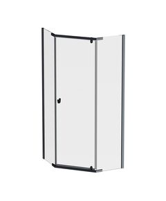 Купить W87G-405-9090-BT Sunny душ огражд 5-угольн, распашн дверь 90x90 черный,стекло прозрачн (w87g-405-9090-bt) по цене 26390 руб., в Санкт-Петебруге в интернет магазине 100-Систем, а также дургие товары AM.PM из раздела Душевые ограждения и Душевые кабины и ограждения