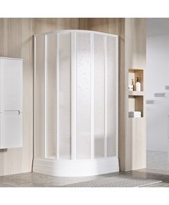 Купить Душевой уголок Ravak Supernova SKKP6-90 см белый профиль, матовый полистирол (3207o10211) по цене 60170 руб., в Санкт-Петебруге в интернет магазине 100-Систем, а также дургие товары RAVAK из раздела Душевые ограждения и Душевые кабины и ограждения