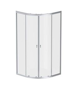 Купить W88G-205-090MT64 X-Joy Twin Slide,  Душевое ограждение без  поддона, 90x90, профиль мат хром (w88g-205-090mt64) по цене 35190 руб., в Санкт-Петебруге в интернет магазине 100-Систем, а также дургие товары AM.PM из раздела Душевые ограждения и Душевые кабины и ограждения