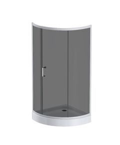 Купить W83G-315-090CG64 Like Solo Slide Стекла для душ. ограждения 90x90, стекло тонированное, проф мат.сер (w83g-315-090cg64) по цене 30290 руб., в Санкт-Петебруге в интернет магазине 100-Систем, а также дургие товары AM.PM из раздела Душевые ограждения и Душевые кабины и ограждения