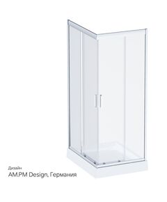 Купить W90G-404-120280-MT Gem Twin Slide 120x80. Душевое ограждение,120x80, профиль мат хром, стекло прозра (w90g-404-120280-mt) по цене 58290 руб., в Санкт-Петебруге в интернет магазине 100-Систем, а также дургие товары AM.PM из раздела Душевые ограждения и Душевые кабины и ограждения