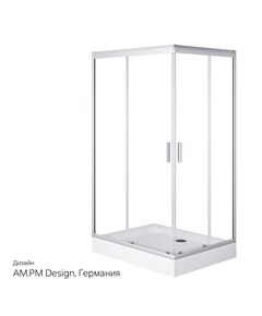 Купить W90G-404-120290-MT Gem Twin Slide 120x90. Душевое ограждение,120x90, профиль мат хром, стекло прозра (w90g-404-120290-mt) по цене 36990 руб., в Санкт-Петебруге в интернет магазине 100-Систем, а также дургие товары AM.PM из раздела Душевые ограждения и Душевые кабины и ограждения
