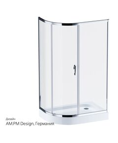 Купить W83G-302U120CT64 Like Solo Slide 120 Душ. ограждение Like 120x80, стекло прозрачное, проф мат.серый (w83g-302u120ct64) по цене 50990 руб., в Санкт-Петебруге в интернет магазине 100-Систем, а также дургие товары AM.PM из раздела Душевые ограждения и Душевые кабины и ограждения