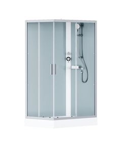 Купить W90C-404-12080MT Gem кабина душевая 120x80, прямоугольная, профиль матовый хром, стекло прозрачное (w90c-404-12080mt) по цене 137790 руб., в Санкт-Петебруге в интернет магазине 100-Систем, а также дургие товары AM.PM из раздела Душевые кабины и Душевые кабины и ограждения