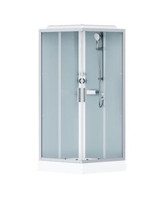 Купить W90C-403-090MT Gem Square кабина душевая 90x90, профиль матовый хром, стекло прозрачное (w90c-403-090mt) по цене 119890 руб., в Санкт-Петебруге в интернет магазине 100-Систем, а также дургие товары AM.PM из раздела Душевые кабины и Душевые кабины и ограждения
