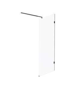 Купить W94WI-80-F1-BTE Душевая перегородка X-Joy 80x195, стекло прозр. 6 мм + покрытие, фурнитура черный (w94wi-80-f1-bte) по цене 13490 руб., в Санкт-Петебруге в интернет магазине 100-Систем, а также дургие товары AM.PM из раздела Душевые перегородки и Душевые двери, перегородки