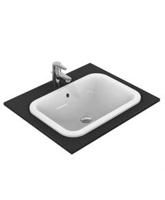 Купить Умывальник Ideal Standard CONNECT E505901 прямоугольный встраиваемый на столешницу (e505901) по цене 31342.31 руб., в Санкт-Петебруге в интернет магазине 100-Систем, а также дургие товары IDEAL STANDARD из раздела Встраиваемые раковины и Раковины и пьедесталы