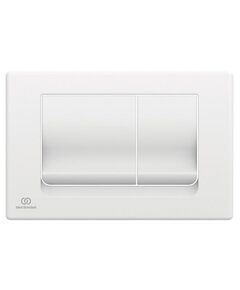 Купить R0108AC SOLEA M1 Механическая панель смыва, двойной смыв, цвет white (белый) (r0108ac) по цене 5324.51 руб., в Санкт-Петебруге в интернет магазине 100-Систем, а также дургие товары IDEAL STANDARD из раздела Клавиши смыва и Инсталляции