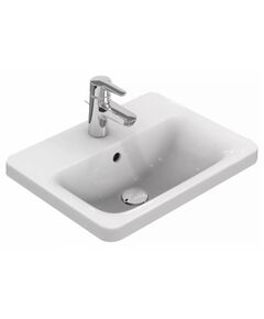 Купить Умывальник Ideal Standard CONNECT E504301 прямоугольный встраиваемый под столешницу (e504301) по цене 26046.88 руб., в Санкт-Петебруге в интернет магазине 100-Систем, а также дургие товары IDEAL STANDARD из раздела Встраиваемые раковины и Раковины и пьедесталы
