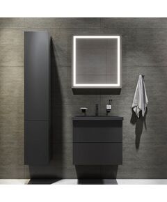 Купить BK90GM Gem Подвесной комплект 60 см, черный (BK90GM) по цене 76890 руб., в Санкт-Петебруге в интернет магазине 100-Систем, а также дургие товары AM.PM из раздела Готовые решения для ванной комнаты и Мебель для ванной комнаты