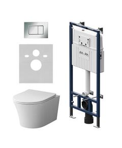Купить IS100251.DX35C1700 Инсталляция MasterFit с клав S глянц хром с подвес унит Skyline с сиденьем микрол (is100251.dx35c1700) по цене 49490 руб., в Санкт-Петебруге в интернет магазине 100-Систем, а также дургие товары AM.PM из раздела Готовые решения и Инсталляции