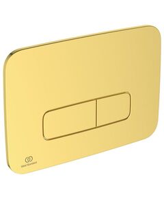 Купить R0459A2 OLEAS™ M3 Механическая панель смыва, двойной смыв, Brushed Gold (брашированное золото) (r0459a2) по цене 20255.24 руб., в Санкт-Петебруге в интернет магазине 100-Систем, а также дургие товары IDEAL STANDARD из раздела Клавиши смыва и Инсталляции