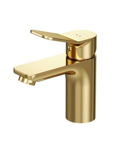 Купить F85A02199 X-Joy, смеситель для умывальника излив 100 мм, золото (F85A02199) по цене 8490 руб., в Санкт-Петебруге в интернет магазине 100-Систем, а также дургие товары AM.PM из раздела Рычажные смесители и Смесители для раковины