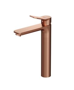 Купить F85A92044 X-Joy, смеситель д/умывальника высокий, роз. золото (F85A92044) по цене 14990 руб., в Санкт-Петебруге в интернет магазине 100-Систем, а также дургие товары AM.PM из раздела Рычажные смесители и Смесители для раковины