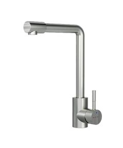 Купить F85B05011 X-Joy, смеситель для кухни с L-изливом, сатин (f85b05011) по цене 4990 руб., в Санкт-Петебруге в интернет магазине 100-Систем, а также дургие товары AM.PM из раздела Рычажные смесители и Смесители для кухни