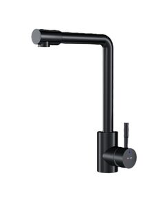 Купить F85B05022 X-Joy, смеситель для кухни с L-изливом, черный (f85b05022) по цене 4990 руб., в Санкт-Петебруге в интернет магазине 100-Систем, а также дургие товары AM.PM из раздела Рычажные смесители и Смесители для кухни