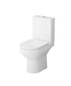 Купить C708600SC Spirit V2.0 унитаз-компакт FlashClean с сиденьем микролифт (c708600sc) по цене 47990 руб., в Санкт-Петебруге в интернет магазине 100-Систем, а также дургие товары AM.PM из раздела Горизонтальный выпуск и Унитазы-компакт с бачком