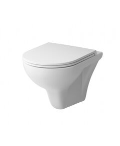Купить C901700SC Gem подвесной унитаз FlashClean с сиденьем микролифт (c901700sc) по цене 27390 руб., в Санкт-Петебруге в интернет магазине 100-Систем, а также дургие товары AM.PM из раздела Унитазы подвесные и Унитазы