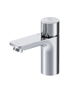 Купить F85A02500 X-Joy, TouchReel смеситель для умывальника, хром, шт. (F85A02500) по цене 9990 руб., в Санкт-Петебруге в интернет магазине 100-Систем, а также дургие товары AM.PM из раздела Кнопочные смесители и Смесители для раковины