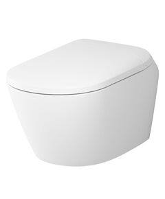 Купить CCC301700SC Sensation подвесной унитаз с интегрированным электронным биде TouchReel (ccc301700sc) по цене 197590 руб., в Санкт-Петебруге в интернет магазине 100-Систем, а также дургие товары AM.PM из раздела Унитазы подвесные и Унитазы