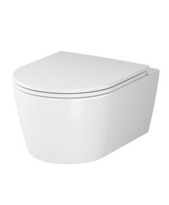 Купить C8F1700SC Func подвесной унитаз 49 см FlashClean с сиденьем микролифт (c8f1700sc) по цене 36690 руб., в Санкт-Петебруге в интернет магазине 100-Систем, а также дургие товары AM.PM из раздела Унитазы подвесные и Унитазы