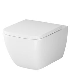 Купить C901701SC Gem подвесной унитаз FlashClean с сиденьем микролифт  (c901701sc) по цене 34490 руб., в Санкт-Петебруге в интернет магазине 100-Систем, а также дургие товары AM.PM из раздела Унитазы подвесные и Унитазы