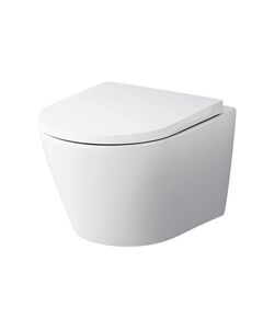 Купить C741701SC Sense подвесной унитаз FlashClean с сиденьем микролифт (c741701sc) по цене 18990 руб., в Санкт-Петебруге в интернет магазине 100-Систем, а также дургие товары AM.PM из раздела Унитазы подвесные и Унитазы