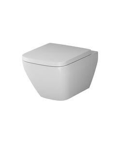 Купить C701701SC Spirit V2.0 Square подвесной унитаз FlashClean с сиденьем микролифт (c701701sc) по цене 43190 руб., в Санкт-Петебруге в интернет магазине 100-Систем, а также дургие товары AM.PM из раздела Унитазы подвесные и Унитазы