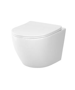 Купить C801900SC Like подвесной унитаз AquaSpin с сид м/лифт (c801900sc) по цене 19990 руб., в Санкт-Петебруге в интернет магазине 100-Систем, а также дургие товары AM.PM из раздела Унитазы подвесные и Унитазы