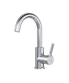 Купить F85B02700  X-Joy S смеситель для раковины с поворотным изливом, хром (f85b02700) по цене 8990 руб., в Санкт-Петебруге в интернет магазине 100-Систем, а также дургие товары AM.PM из раздела Рычажные смесители и Смесители для раковины