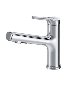 Купить F85B02900 X-Joy S, смеситель для раковины с вытяжным изливом, хром (f85b02900) по цене 14990 руб., в Санкт-Петебруге в интернет магазине 100-Систем, а также дургие товары AM.PM из раздела Рычажные смесители и Смесители для раковины