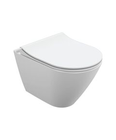 Купить Подвесной унитаз CITY SMART Clean On DPL EO slim LP (64822) по цене 21990 руб., в Санкт-Петебруге в интернет магазине 100-Систем, а также дургие товары CERSANIT из раздела Унитазы подвесные и Унитазы