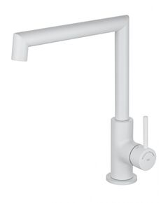 Купить Смеситель для кухни WONZON & WOGHAND, Белый матовый (WW-L1005-MW) (ww-l1005-mw) по цене 16166 руб., в Санкт-Петебруге в интернет магазине 100-Систем, а также дургие товары WONZON & WOGHAND из раздела Рычажные смесители и Смесители для кухни