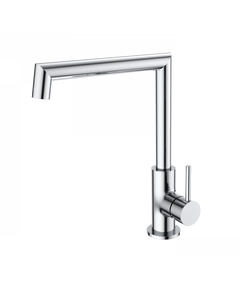 Купить Смеситель для кухни WONZON & WOGHAND, Хром (WW-L1005-CR) (ww-l1005-cr) по цене 14696 руб., в Санкт-Петебруге в интернет магазине 100-Систем, а также дургие товары WONZON & WOGHAND из раздела Рычажные смесители и Смесители для кухни