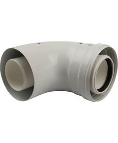 Купить STOUT   Элемент дымохода конденсац. угол 90° DN60/100 м/п с инспекционным окном PP-FE (sca-8610-010090) по цене 4812 руб., в Санкт-Петебруге в интернет магазине 100-Систем, а также дургие товары STOUT из раздела Дымоходы и Котлы и котельное оборудование