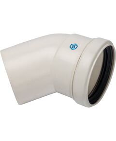 Купить STOUT   Элемент дымохода конденсац. угол 45° DN80 м/п PP-FE (sca-8080-000045) по цене 1574 руб., в Санкт-Петебруге в интернет магазине 100-Систем, а также дургие товары STOUT из раздела Дымоходы и Котлы и котельное оборудование