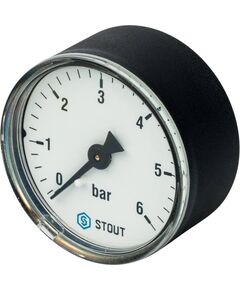 Купить Манометр STOUT D-50 6 бар аксиальный G-1/4" (sim-0009-500608) по цене 794 руб., в Санкт-Петебруге в интернет магазине 100-Систем, а также дургие товары STOUT из раздела Манометры и Контрольно-измерительные приборы