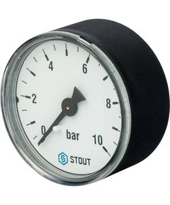 Купить STOUT SIM-0009 Манометр аксиальный. Корпус Dn 50 мм 1/4", 0...10 бар, кл.2.5 (sim-0009-501008) по цене 826 руб., в Санкт-Петебруге в интернет магазине 100-Систем, а также дургие товары STOUT из раздела Манометры и Контрольно-измерительные приборы
