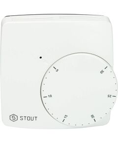 Купить STOUT STE-0002 Проводной электронный термостат WFHT-BASIC со светодиодом (ste-0002-000004) по цене 2204 руб., в Санкт-Петебруге в интернет магазине 100-Систем, а также дургие товары STOUT из раздела Терморегуляторы и Автоматика для теплого пола