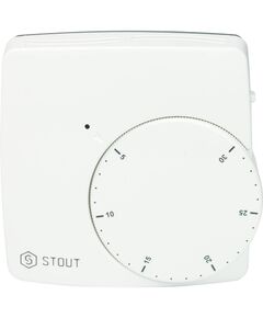 Купить STOUT STE-0002 Термостат комнатный электронный WFHT-DUAL включ. дистанционный датчик «в пол» L=3 м (ste-0002-000010) по цене 4183 руб., в Санкт-Петебруге в интернет магазине 100-Систем, а также дургие товары STOUT из раздела Терморегуляторы и Автоматика для теплого пола