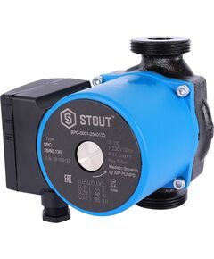 Купить SPC-0001-2560130 STOUT Насос циркуляционный 25/60-130 (spc-0001-2560130) по цене 11122 руб., в Санкт-Петебруге в интернет магазине 100-Систем, а также дургие товары STOUT из раздела Насосы циркуляционные и Насосы и насосное оборудование