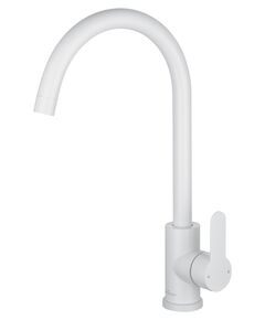 Купить Смеситель для кухни WONZON & WOGHAND, Белый матовый (WW-AE4554-MW) (ww-ae4554-mw) по цене 12314 руб., в Санкт-Петебруге в интернет магазине 100-Систем, а также дургие товары WONZON & WOGHAND из раздела Рычажные смесители и Смесители для кухни