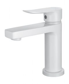 Купить Смеситель для раковины WONZON & WOGHAND Blend, Белый матовый (WW-A40222-MW) (ww-a40222-mw) по цене 13503 руб., в Санкт-Петебруге в интернет магазине 100-Систем, а также дургие товары WONZON & WOGHAND из раздела Рычажные смесители и Смесители для раковины