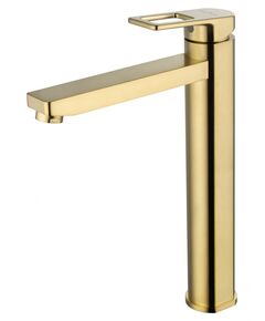 Купить Смеситель для раковины высокий WONZON & WOGHAND FRAME, Брашированное золото (WW-88239010- BG) (ww-88239010-bg) по цене 27804 руб., в Санкт-Петебруге в интернет магазине 100-Систем, а также дургие товары WONZON & WOGHAND из раздела Рычажные смесители и Смесители для раковины