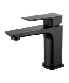 Купить Смеситель для раковины WONZON & WOGHAND EDGE, Черный матовый (WW-88139003-MB) (ww-88139003-mb) по цене 16275 руб., в Санкт-Петебруге в интернет магазине 100-Систем, а также дургие товары WONZON & WOGHAND из раздела Рычажные смесители и Смесители для раковины