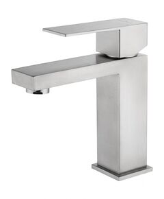 Купить Смеситель для раковины WONZON & WOGHAND, Брашированный никель (WW-A40982-BS) (ww-a40982-bs) по цене 9215 руб., в Санкт-Петебруге в интернет магазине 100-Систем, а также дургие товары WONZON & WOGHAND из раздела Рычажные смесители и Смесители для раковины