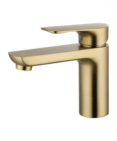Купить Смеситель для раковины WONZON & WOGHAND Line, Брашированное золото (WW-A40732-BG) (ww-a40732-bg) по цене 16443 руб., в Санкт-Петебруге в интернет магазине 100-Систем, а также дургие товары WONZON & WOGHAND из раздела Рычажные смесители и Смесители для раковины