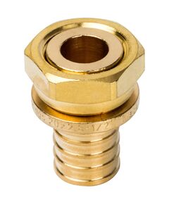 Купить SFA-0019-002012 STOUT Переходник с накидной гайкой 20xG 1/2" для труб из сшитого полиэтилена аксиальный (sfa-0019-002012) по цене 502 руб., в Санкт-Петебруге в интернет магазине 100-Систем, а также дургие товары STOUT из раздела Переходы для труб из сшитого полиэтилена Stout и Трубы и фитинги из сшитого полиэтилена Stout